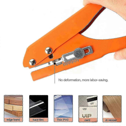 (set2, 15mm) 8-15mm Hand Held Circle Round Single Hole Punch Paper Punch 1