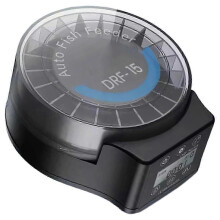 DRF-15 Automatic Fish Tank Feeder BT Remote Control with Digital Timing Feeding Food Dispenser for Aquarium Pet Fish