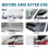 2pcs Car Ice Remover Spray Snow Melting Agent Windshield Glass Freeze Remove Spray 5