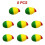 (Style B 8pcs) 1~8PCS Stress Relief Durable Non-toxic Fruit-shaped Stress Reliever Highly Popular Workplace Stress Simulation Relaxation 1