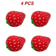 (Style A 4pcs) 1~8PCS Stress Relief Durable Non-toxic Fruit-shaped Stress Reliever Highly Popular Workplace Stress Simulation Relaxation