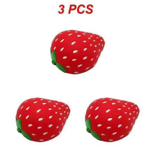 (Style A 3pcs) 1~8PCS Stress Relief Durable Non-toxic Fruit-shaped Stress Reliever Highly Popular Workplace Stress Simulation Relaxation
