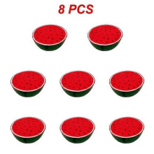 (Style D 8pcs) 1~8PCS Stress Relief Durable Non-toxic Fruit-shaped Stress Reliever Highly Popular Workplace Stress Simulation Relaxation