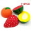 (Style B 8pcs) 1~8PCS Stress Relief Durable Non-toxic Fruit-shaped Stress Reliever Highly Popular Workplace Stress Simulation Relaxation 2