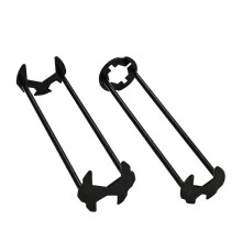 (A*B) Universal Basin Wrench, Sink Wrench Set, Carbon Steel Faucet Wrench