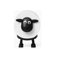 (1pc) Black Sheep Toilet Roll Holder Set Funny Free - Standing Bathroom Decor Hilarious Tissue Storage