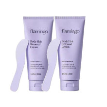 (2pcs)1-3pcs Flamingo sensitive skin body hair remover with soothing aloe vera