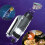 (white) Kid Science Experiment Pocket Microscope Toy 60-120x Educational Mini Handheld Microscope Children Toys Gift 3