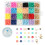 Clay Beads Bracelet Making Kit Round Flat Beads Polymer Clay Beads Set DIY Kit 1