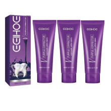 (3pcs)Purple Toothpaste Removes Tartar Clean Oral Hygiene Fresh Breath Whitening Teeth Care Products