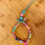 Clay Beads Bracelet Making Kit Round Flat Beads Polymer Clay Beads Set DIY Kit 5