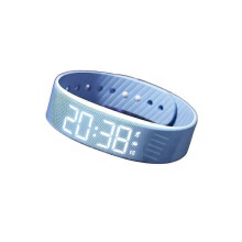 (Light Blue) New Fitsleeps Alarm Clock Watch,Fitsleeps Alarm BraceletSilent Vibration Wake-Up