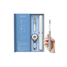 (Silver) Miroshine Electric Toothbrush IPX7 Waterproof - Rechargeable Sonic Toothbrush with Travel Case
