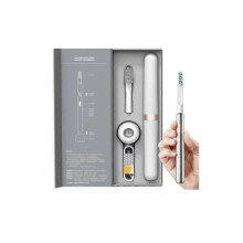 (Gray) Miroshine Electric Toothbrush IPX7 Waterproof - Rechargeable Sonic Toothbrush with Travel Case