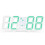 (Green) LED Night Wall Clock 3D Digital Alarm Watch Display Temperature Modern USB Gift~ 1