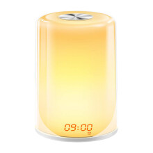 LED-Schreibtisch-Sonnenaufgangs-Wecklampe mit farbwechselndem