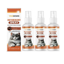 (3pcs) 4floz Cats Deterring Sprays Safe Citrus Extracts Indoor Outdoor Use Prevent Cats Climbing Bed Urine Damage Furniture Guard