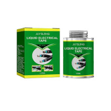 (black glue) 125ml black white Liquid Electrical Tape Insulating Tape Rubber Wire and Cable Jackets Fixed Line Glue Liquid Insulation Paste Sealant