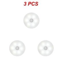 (Style A 3pcs) 1/3/5PCS Motion Sensor Night Light Intelligent Body Light Sensor USB Charging Night Lamp Bedroom Use For Kitchen Bathroom