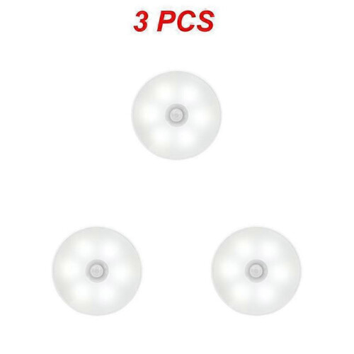(Style A 3pcs) 1/3/5PCS Motion Sensor Night Light Intelligent Body Light Sensor USB Charging Night Lamp Bedroom Use For Kitchen Bathroom
