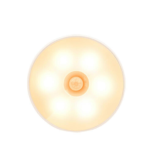 (Style A 5pcs) 1/3/5PCS Motion Sensor Night Light Intelligent Body Light Sensor USB Charging Night Lamp Bedroom Use For Kitchen Bathroom 2