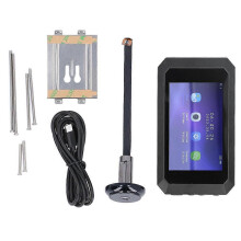 Magic Eye Electronic Viewfinder Night Vision 3.97in LCD Screen Video Digital Door Viewer 1080P Camera 1400mAh Battery