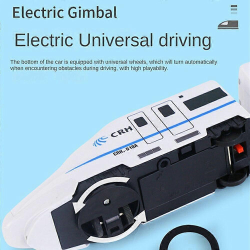 (five carriages) Electric Universal Simulation High Speed Railway Harmony Train Model Kids Toy 2