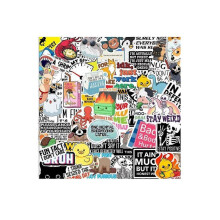 Set of 130 PCS Funny Saying Stickers,Funny Stickers for Adults (Dirty) Memo