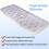 (gray)2pcs Silicone Faucet Mat Kitchen Protector Faucet Absorbent Mat Sink Splash Guard 3