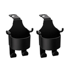 2pcs Car Seat Headrest Hook Hanger Storage Organizer Universal with Cup Holder for Handbag Fit Universal Vehicle Car Accessories