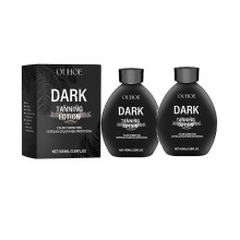 (2pcs)1-3X Black Tanning Lotion 100ml Black Bronzer Skin Darkening Moisturizing Body Care