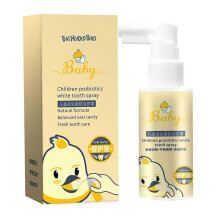 (Orange flavor)1-3pcs 40ml Oral Care Spray for Children Tooth Decay Protection Kids Teeth Cleaning