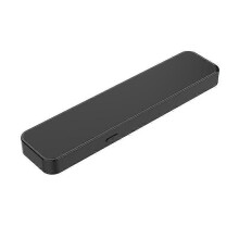 (Black) Pocket Bluetooth Speaker Under Pillow Bone Conduction Sound Box Rechargeable Wireless Stereo Soundbar Noise Improve Sleep Adjustable time