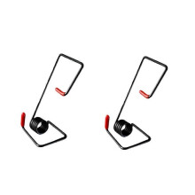 (2pcs) 2/4/6pcs Windshield Wiper Booster Alloy Wiper Fastener Spring Reduce Noise&Vibration Universal Anti Srach Rubber Wiper Bracket