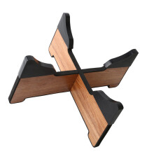 Wooden Tongue Drum Folding Stand Stable Detachable-Wood color