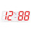 (Red) LED Night Wall Clock 3D Digital Alarm Watch Display Temperature Modern USB Gift~ 1