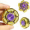 (Purple) Pillbug Youth Edition Transformer Fidget Spinner, Transformable Fidget Spinners 1