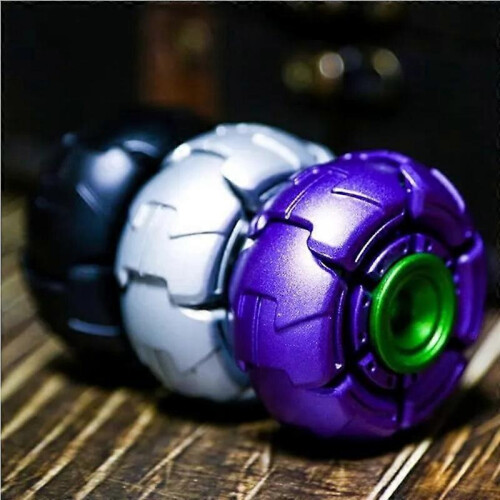 (Purple) Pillbug Youth Edition Transformer Fidget Spinner, Transformable Fidget Spinners 2