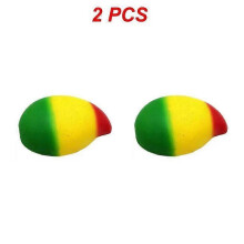 (Style B 2pcs) 1~8PCS Stress Relief Durable Non-toxic Fruit-shaped Stress Reliever Highly Popular Workplace Stress Simulation Relaxation