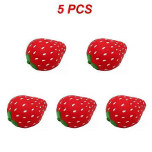(Style A 5pcs) 1~8PCS Stress Relief Durable Non-toxic Fruit-shaped Stress Reliever Highly Popular Workplace Stress Simulation Relaxation