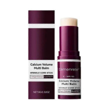 (1pc) 1-3X Cemenrete Calcium Volume Multi Balm Anti-Aging Wrinkle Core Stick K-beauty for Under Eyes & Wrinkles