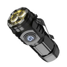 (S62) Mini Handy Pocket Lamp Portable Pen Light LED Flashlight With Clip Work Light lanterna Powerful Torches Lamp Medical Nursing Outdoor Home