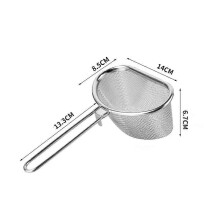 (E) 304 Stainless Steel Colander Spicy Hot Powder Fence Commercial Filter Net Noodle Basket Household Hot Vegetable Basket Slip Net
