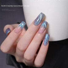 (bl360) Bole Aurora Thread Cat Eye Magnetic Gel Nail Polish Glue Variety Glue Nail Art Shiny Nail Art Varnish