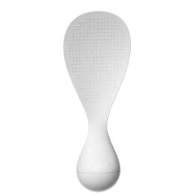 (white) New Creative Tumbler Anti-stick Rice Spoon,Tumbler Rice Spoon Standable