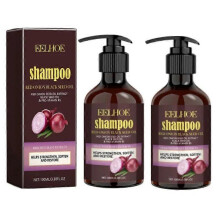 (2pcs)Red Onion Shampoo Black Seed Oil Hair Care Shampoo Hair Care Cleansing Scalp Refreshing Shampoo Hair Care Oil