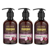 (3pcs)Red Onion Shampoo Black Seed Oil Hair Care Shampoo Hair Care Cleansing Scalp Refreshing Shampoo Hair Care Oil