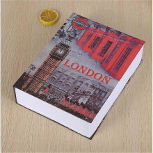 (Letterbox) Portable Hidden Safe Book With Combination Lock Safe Money Storage Secret Book
