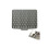 (S) Silicone Dish Drying Mat, No-Spill Silicone Worktop Saver for Drip-Free Drying 1