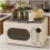 (S) Silicone Dish Drying Mat, No-Spill Silicone Worktop Saver for Drip-Free Drying 2